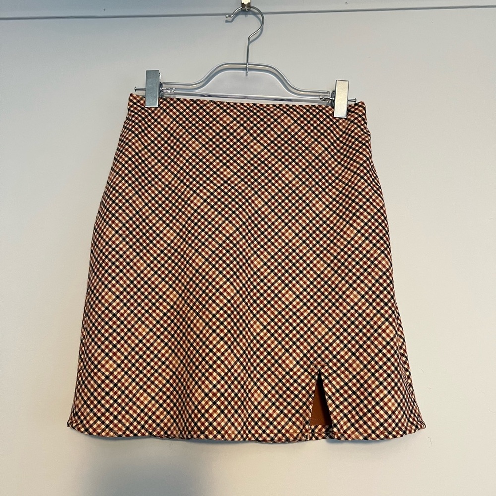 Abercrombie And Fitch Black and Brown Skirt